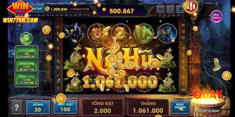 nổ hũ thần tài win777